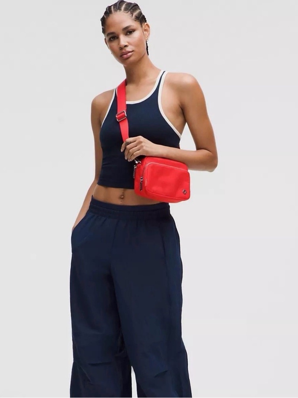 Lululemon Crossbody Camera Bag 2L Light Vermillion Orange LTVR